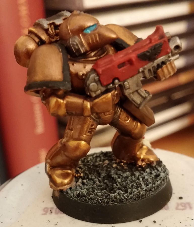 Space Marine Tactical Gold