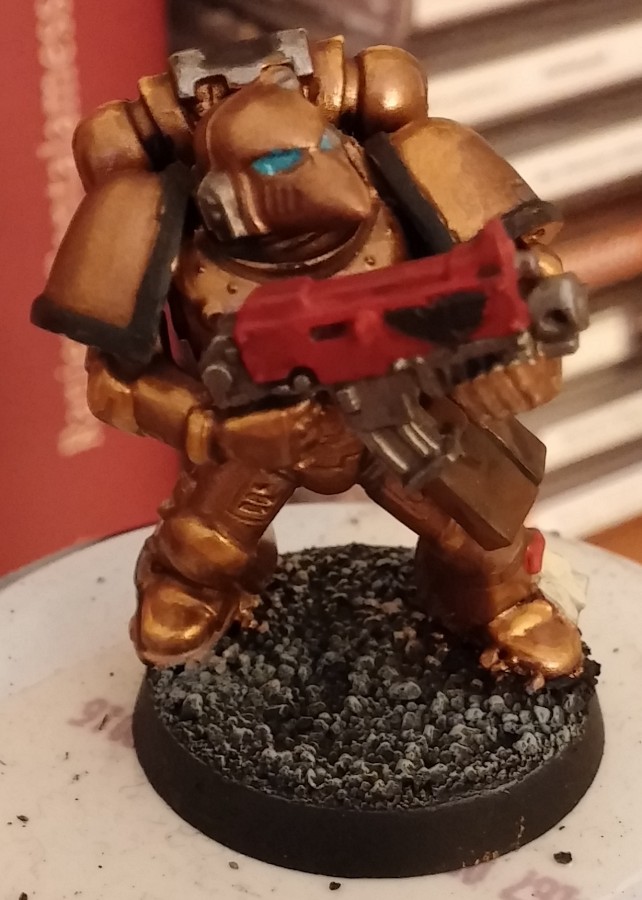 Space Marine Tactical Gold