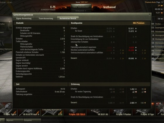 wot Tiger II screenshot