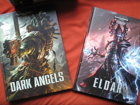 Dark Angels und Eldar Codizes