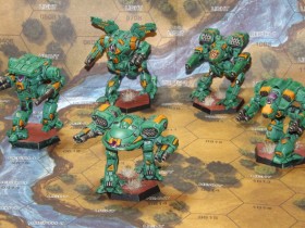 Clan Jadefalcon Heavy Star, Delta Galaxy
