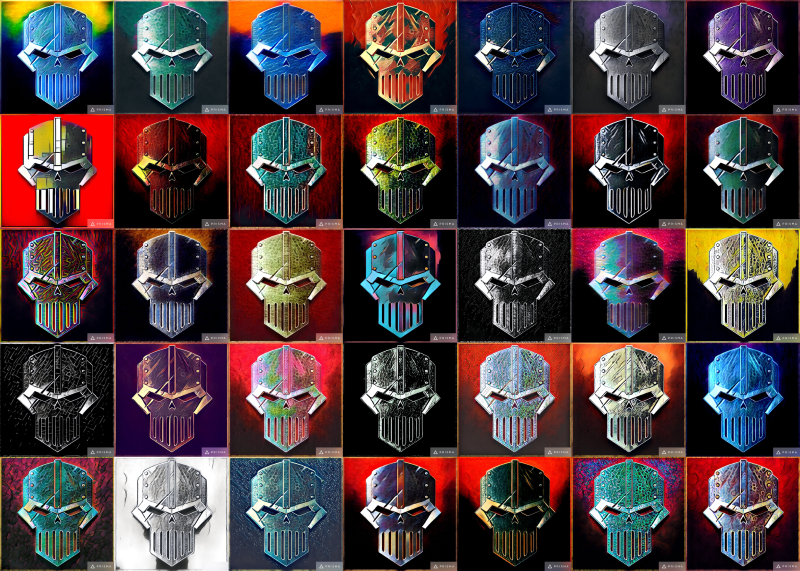 Brotherhood of Iron Logo Collage
