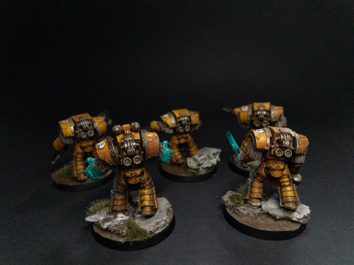 Imperial Fists Cataphractii Trupp 2