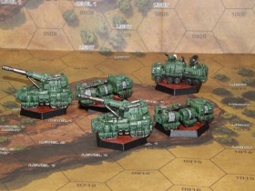 Long Tom Mobile Artillery-Unit